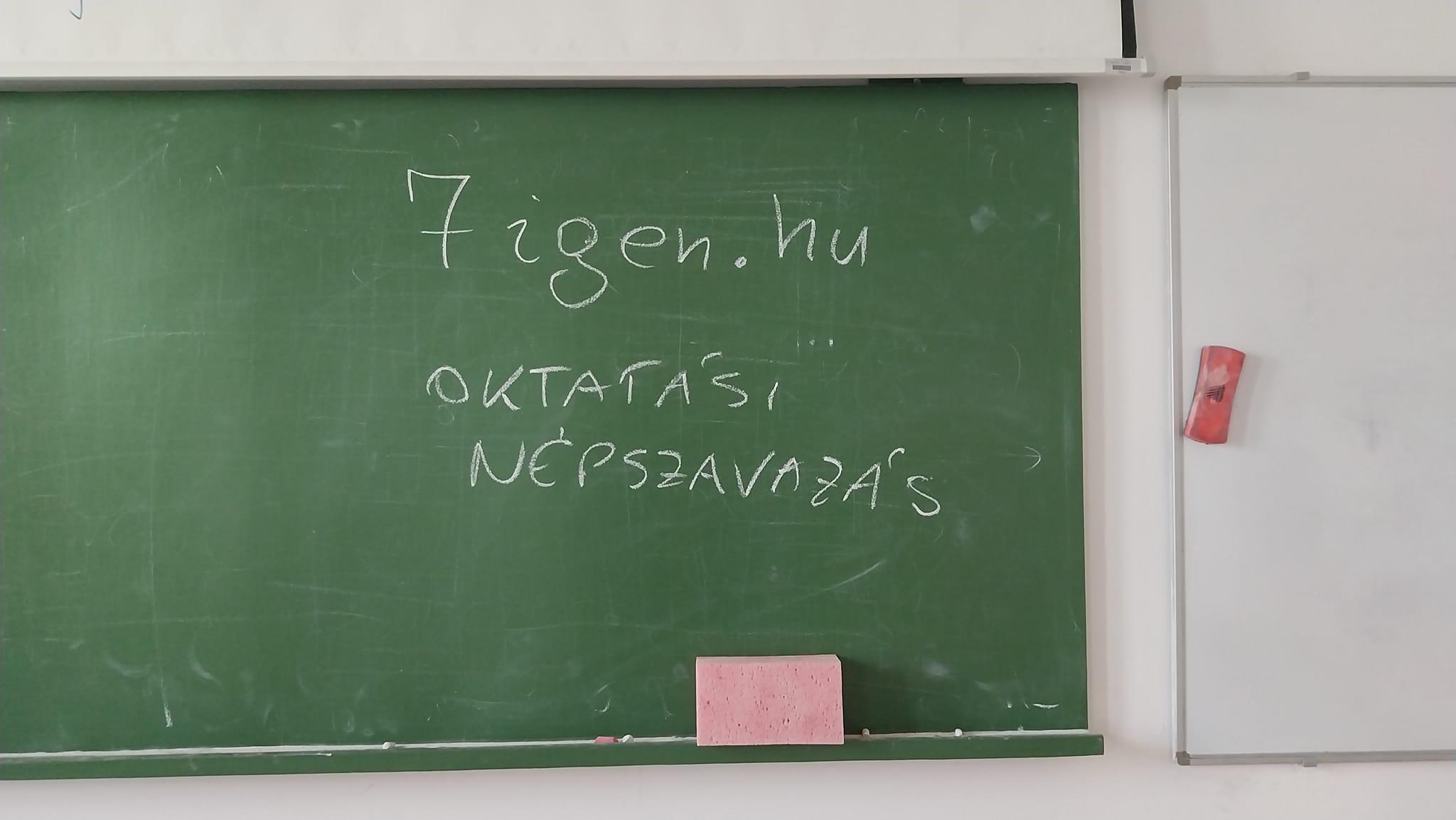 Elkezdődött a 7IGEN-es alternatív oktatási népszavazás – kétszázezer a cél