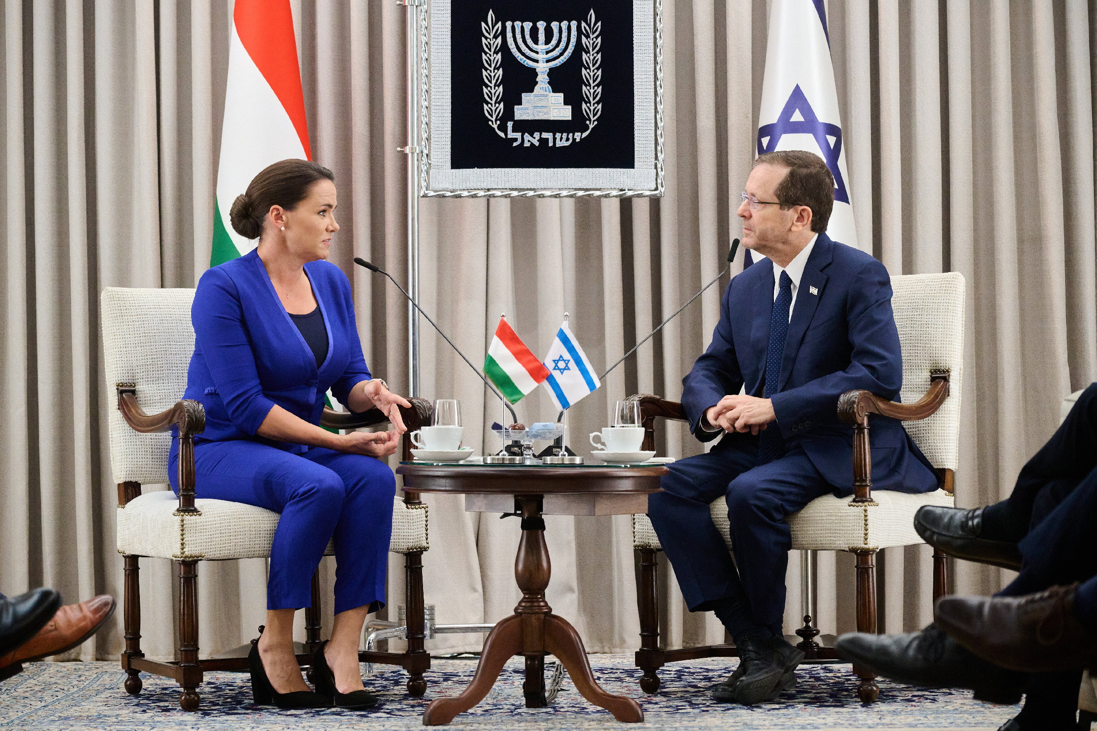Novák Katalin: „Ami Izraelben történik, az sosem lehet közömbös Magyarországnak”
