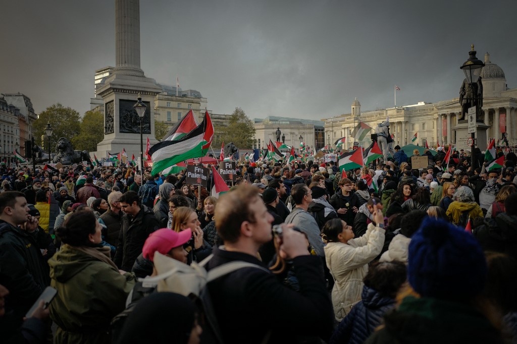 Scotland Yard: Nem lehet törvényesen megtiltani a palesztinpárti tüntetéseket