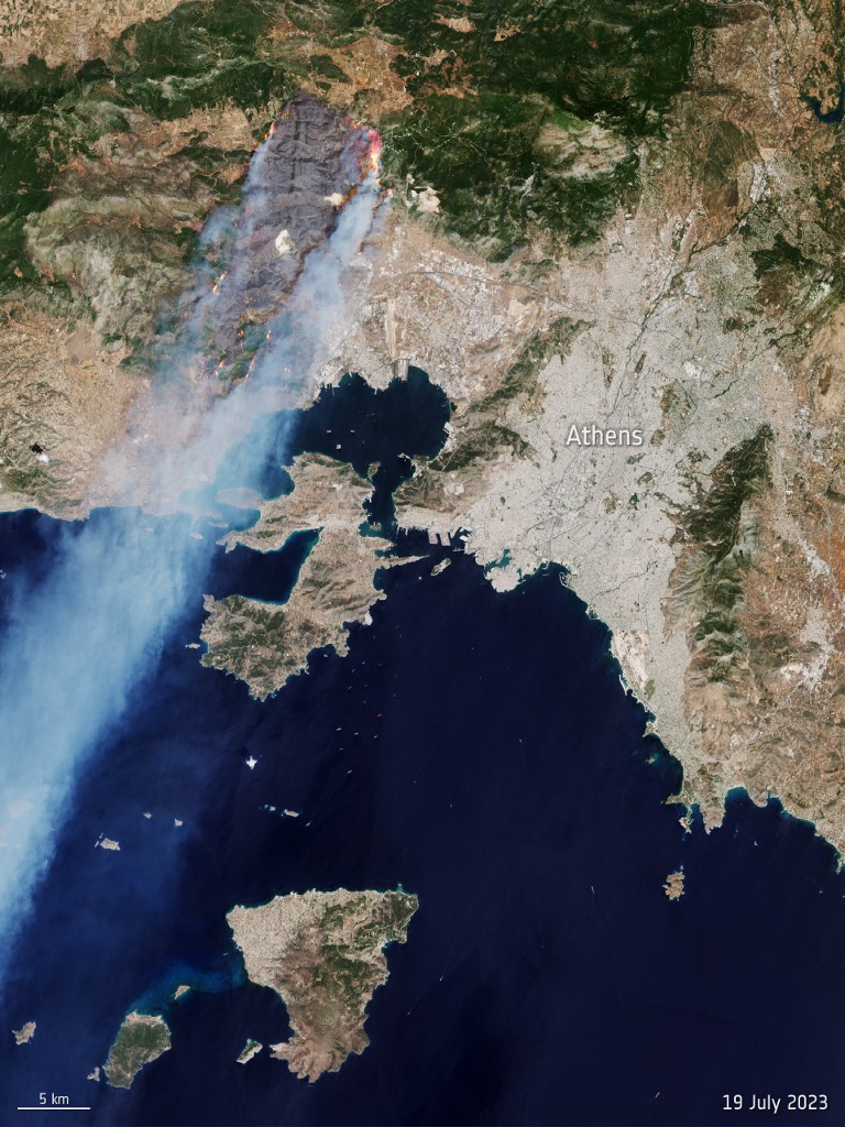 GREECE-CLIMATE-WILDFIRES-HEATWAVE