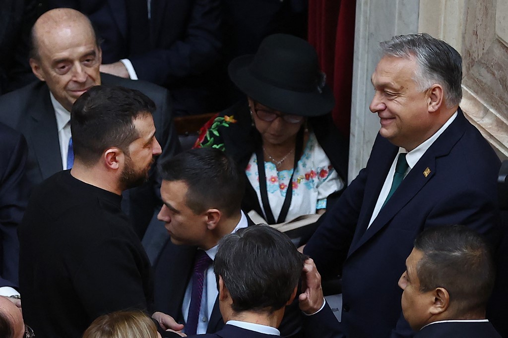 Zelenszkij: Beszéltem a magyar miniszterelnökkel