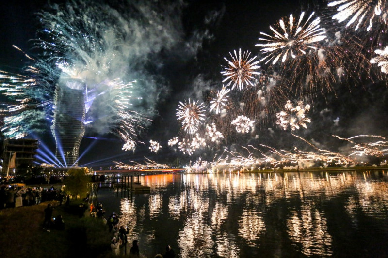 New Year celebration in Serbia