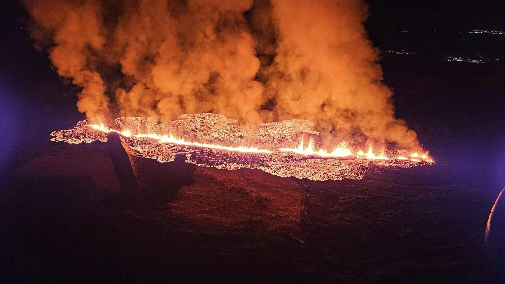 Videón: ismét kitört a vulkán Izlandon