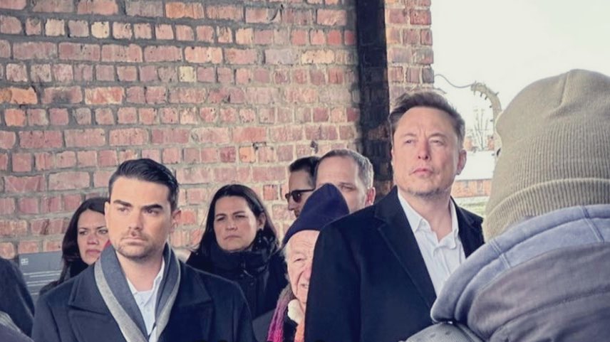 Elon Musk Auschwitzba látogatott