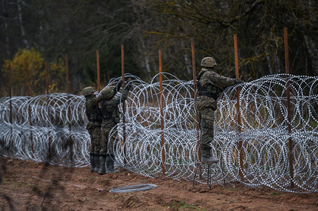 A lengyel-fehérorosz határon belépési tilalom lépett életbe