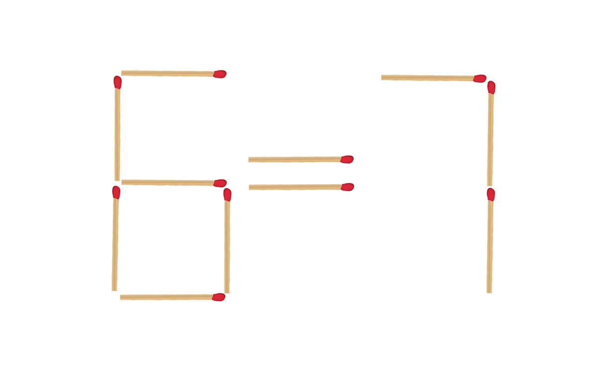 Félperces IQ-teszt: egyetlen gyufát elég áthelyezni, hogy az egyenlet helyes legyen! De melyiket?
