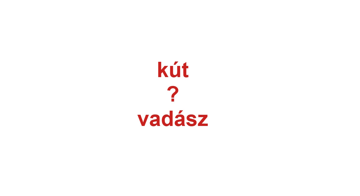 Mini IQ-teszt: ha 20 másodperc alatt rájön, melyik két szó illik a két kérdőjel helyére, ön egy zseni!