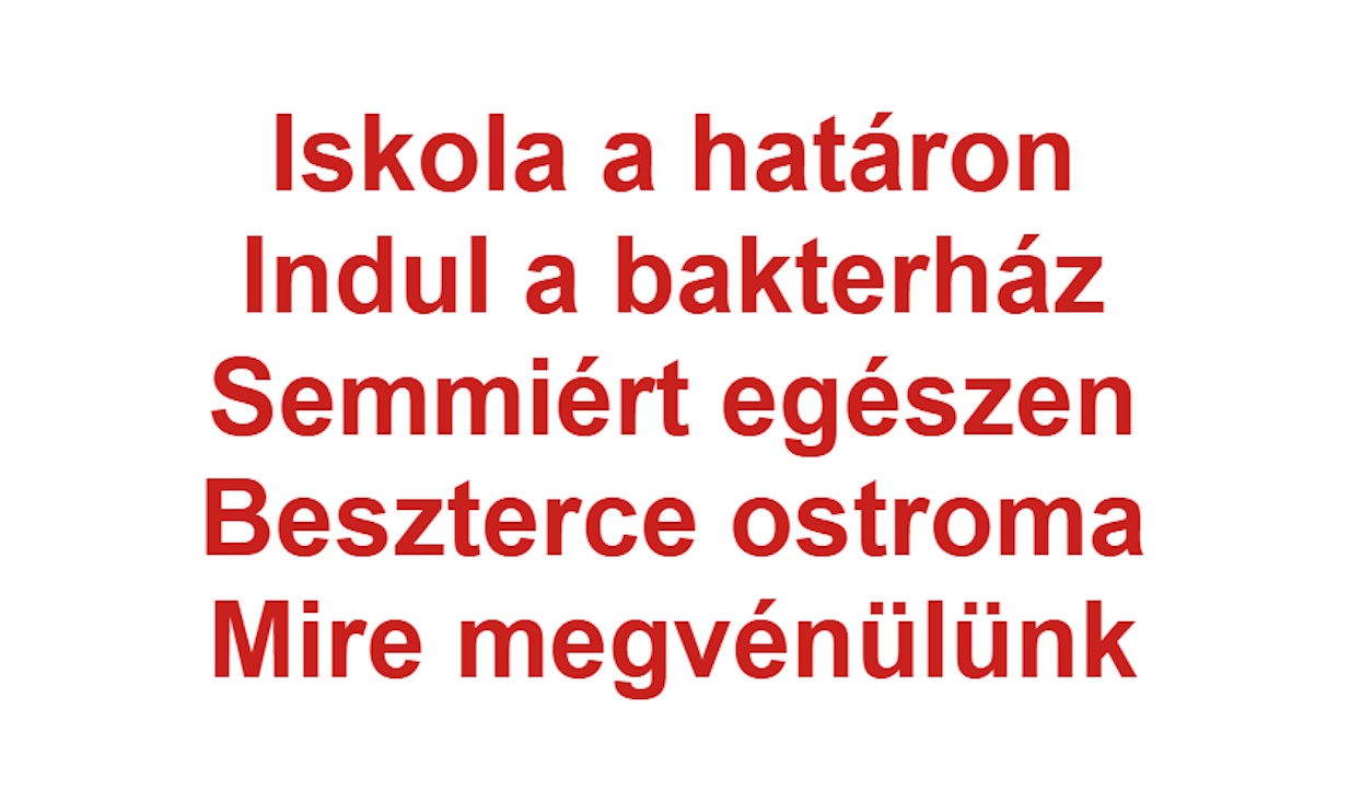Műveltségi teszt, irodalom: Melyik két műcím a kakukktojás? Ezt 25 másodperc alatt illik eltalálni!