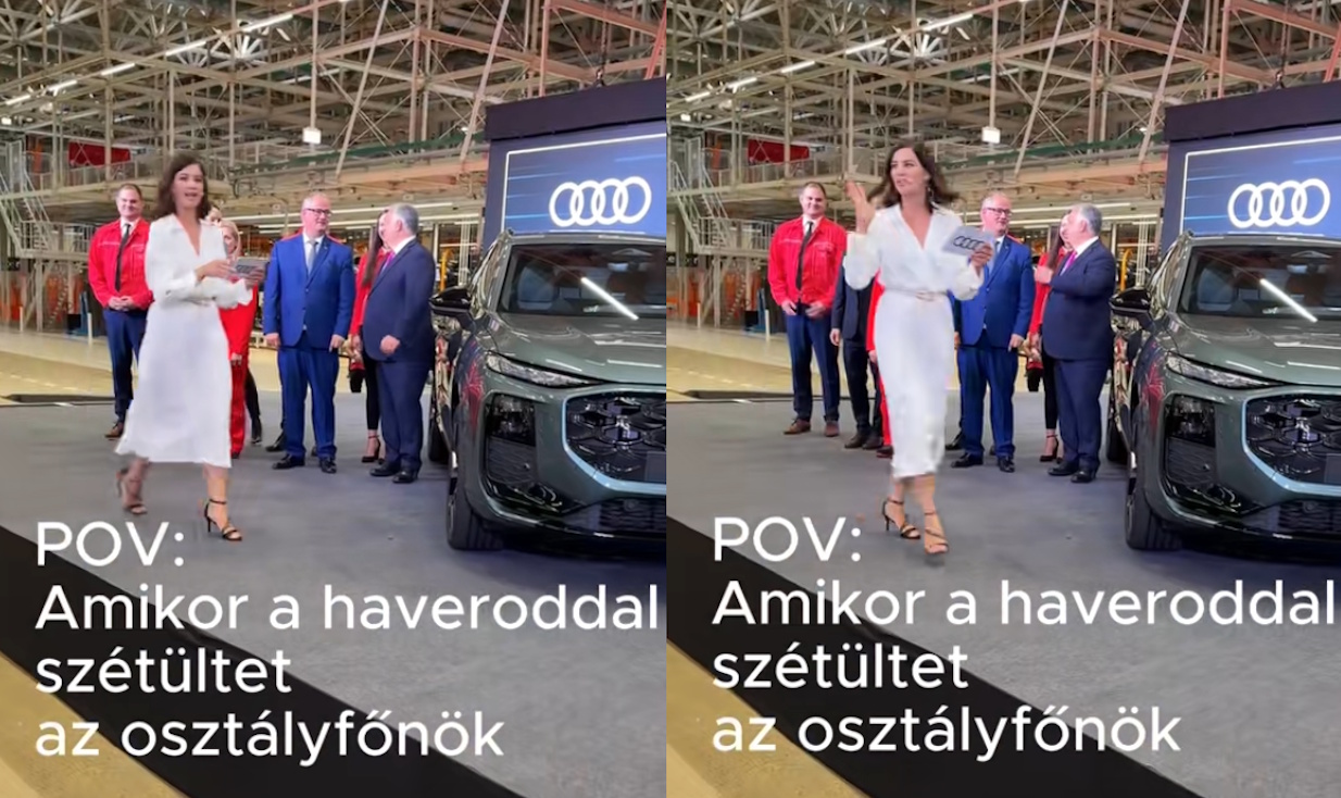 Ördög Nóra tűnt fel Orbán Viktor TikTokján egy meghökkentő videóban