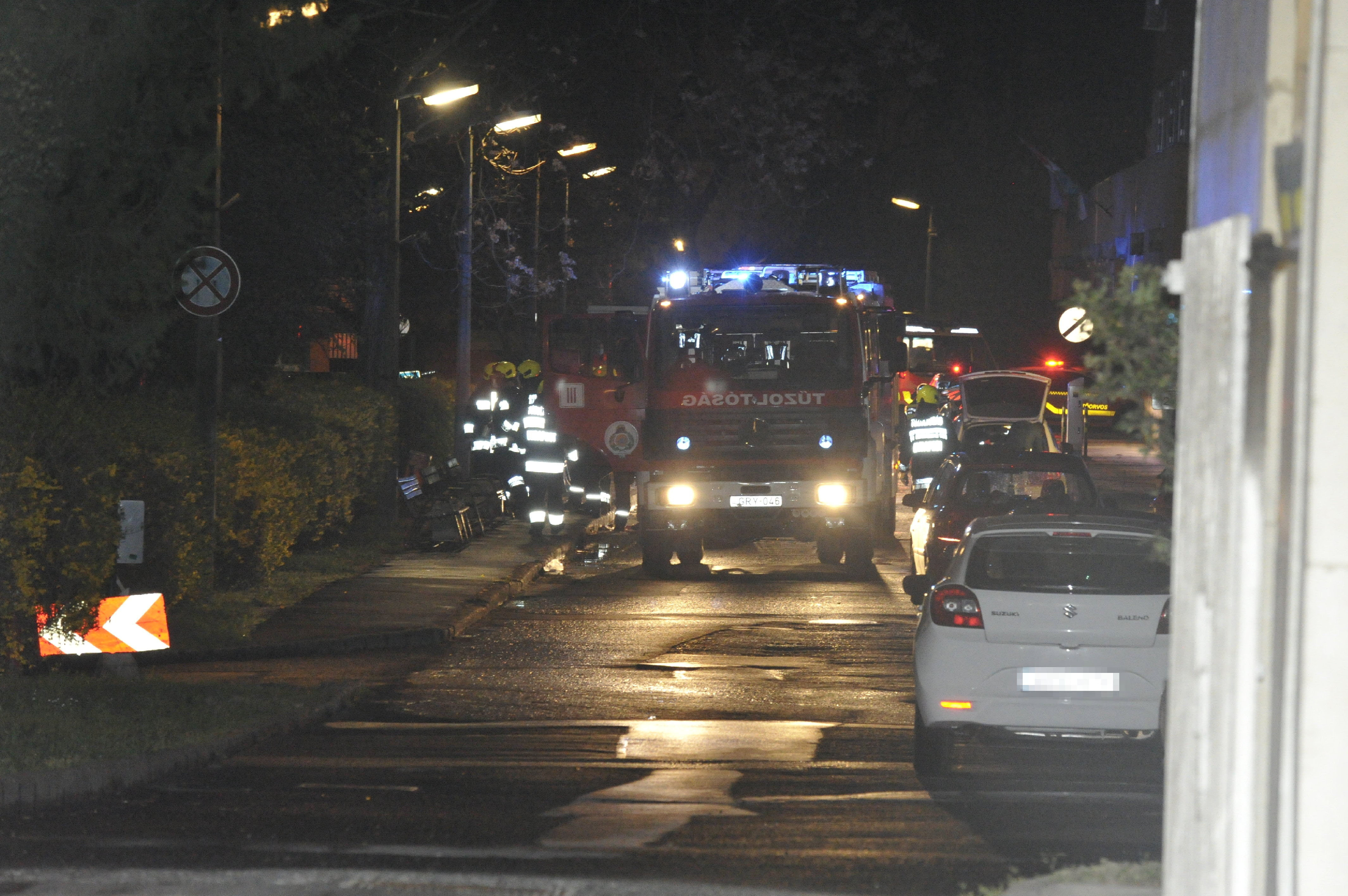 Tűz a Szent Margit Kórházban: az utolsó pillanatban mentettek ki egy beteget