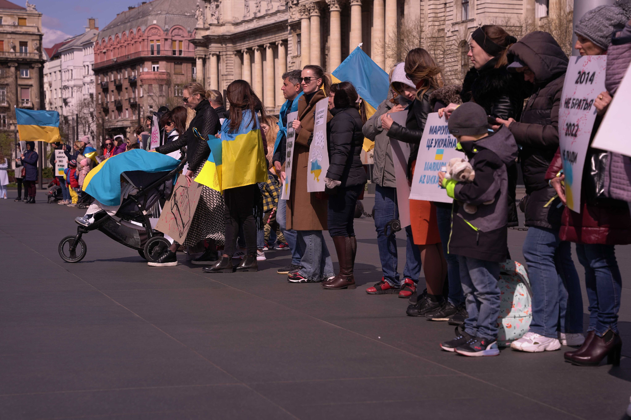 Megemlékezést tartottak az ukrajnai tömegmészárlások áldozatairól