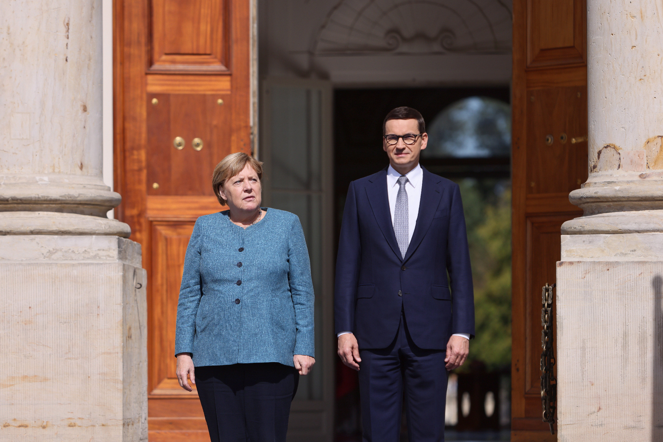 Utoljára volt hivatalosan Lengyelországban a német kancellár