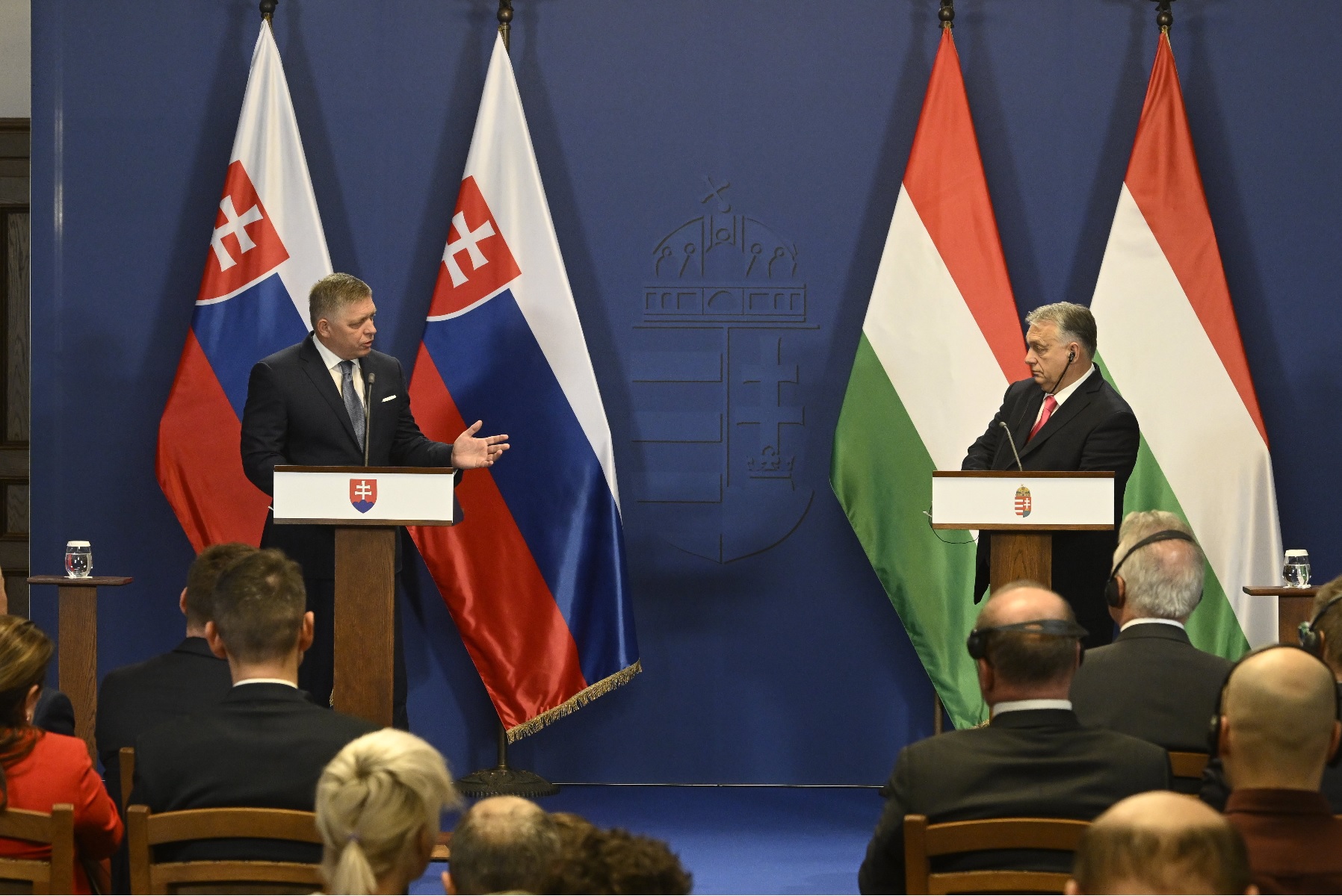 Kiderült, miről tárgyalt Orbán Viktor és Robert Fico a Karmelitában