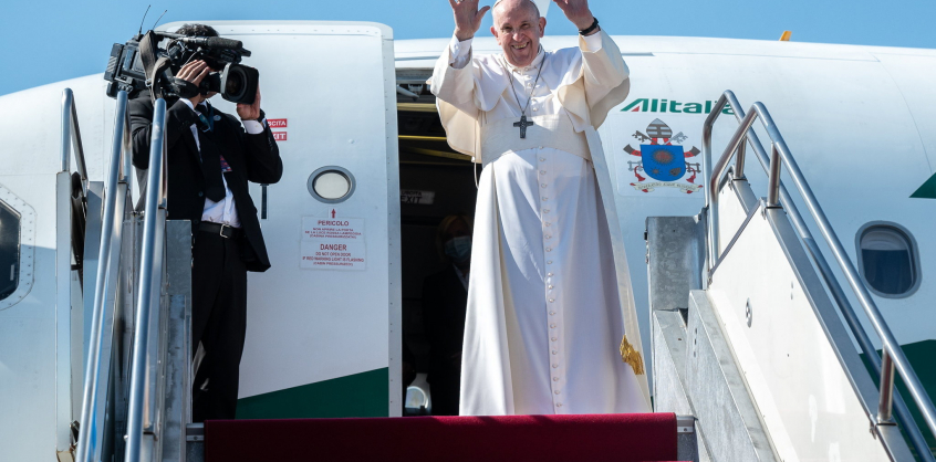 Akár már augusztusban meglátogathatja Kijevet Ferenc pápa