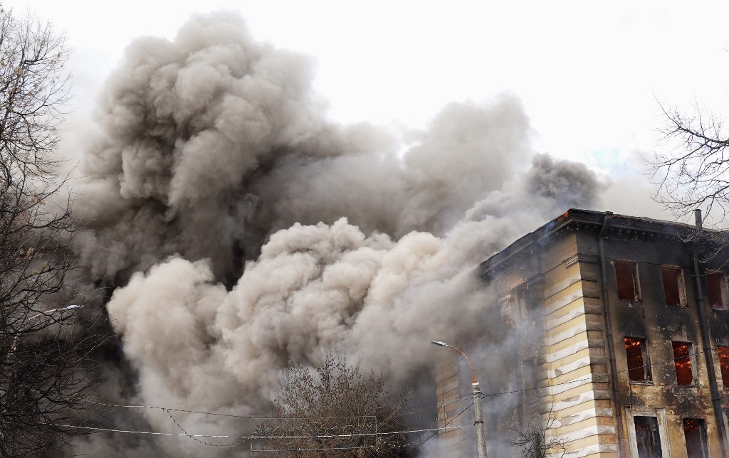 Hatalmas tűz egy orosz kutatóintézetben - hat halott